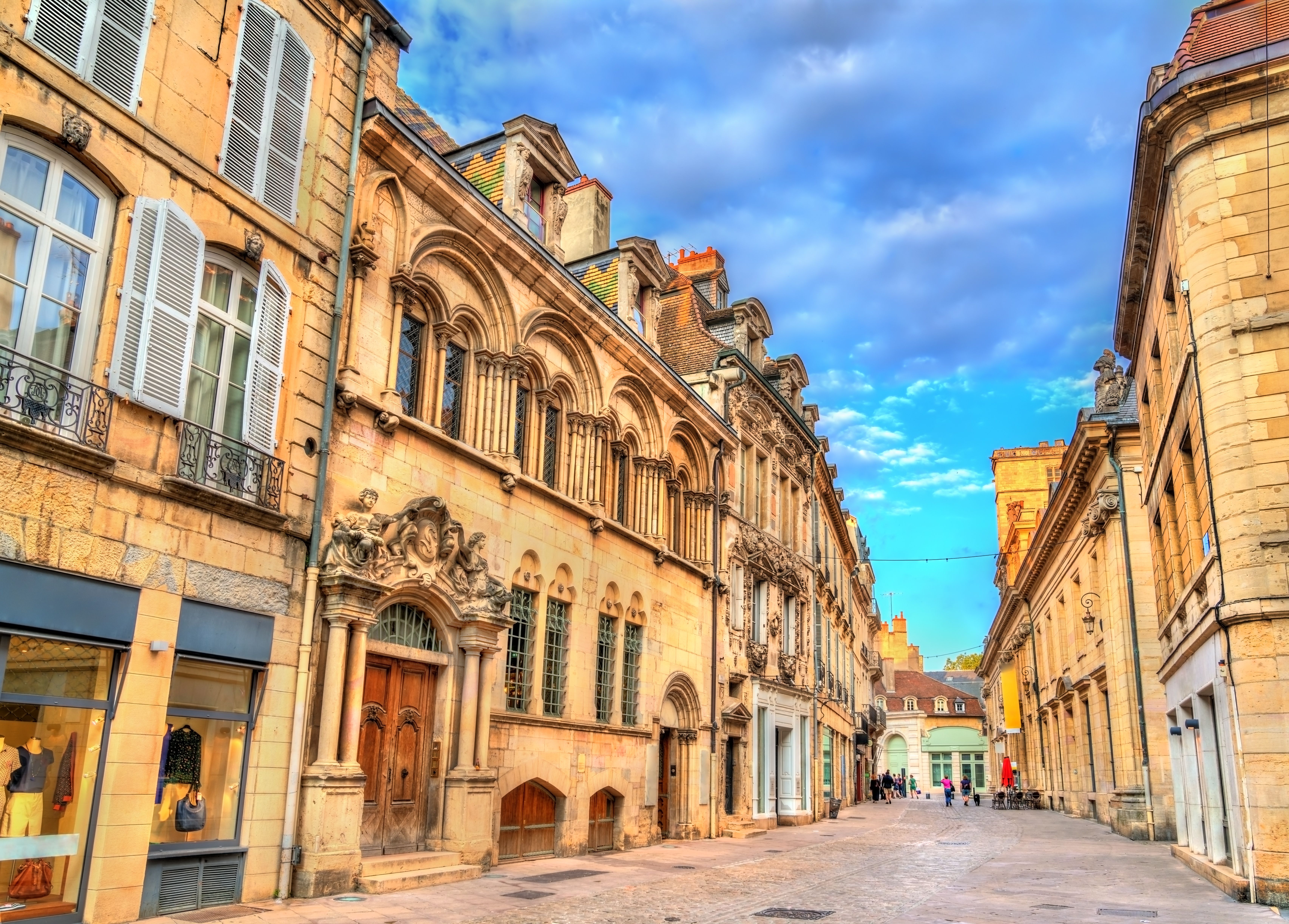 Old town of Dijon